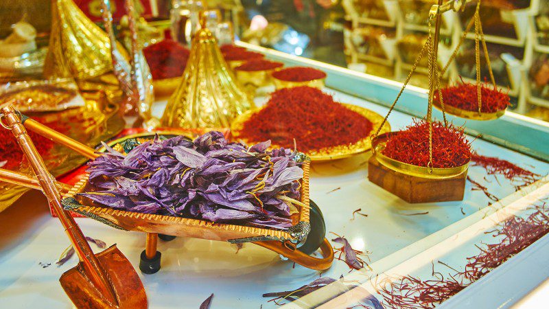 صادرات و تجارت زعفران ایران در دنیا